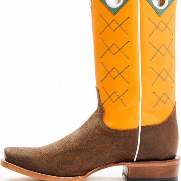 Justin Billet Cowhide Cutter Toe Roughout - Picture 3 of 7